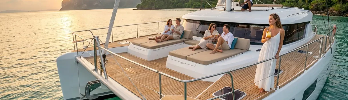 Catamaran privé à Koh Lipe | Croisière exclusive en mer