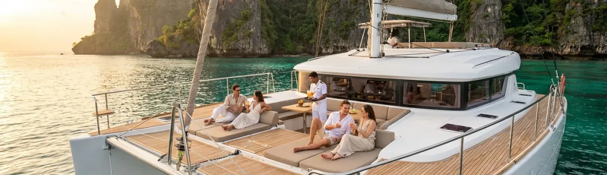 Private Catamaran in Krabi | Luxury Island Sailing Charter
