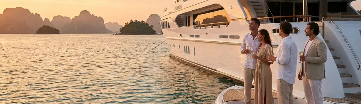 Superyacht Charter à Phuket | Luxe Ultime en Mer