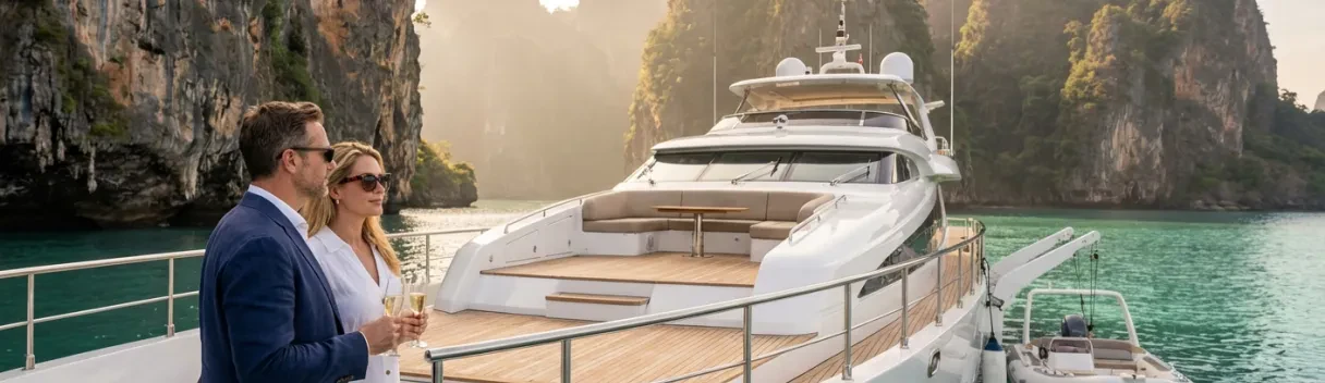 Superyacht Charter in Phang Nga Bay | Luxury Thailand