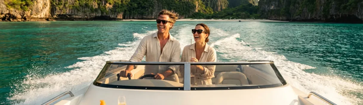 Speedboat privé island-hopping à Koh Samui | Luxe & Îles