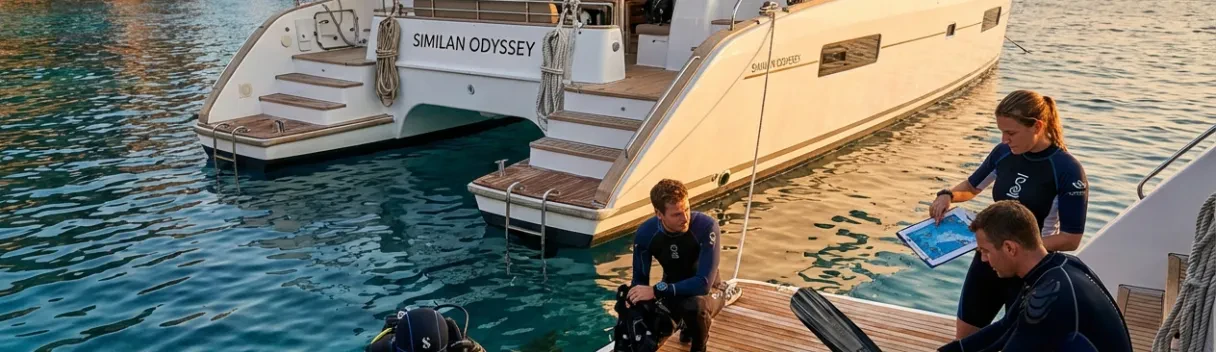 Premium Liveaboard Diving in Similan Islands | Luxury Diving