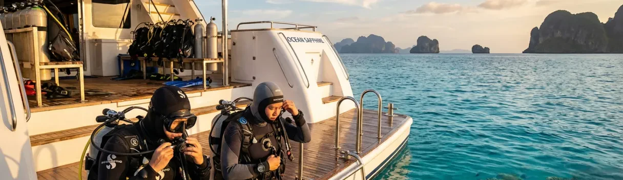 Plongée liveaboard premium à Burma Banks | Luxe & Aventure