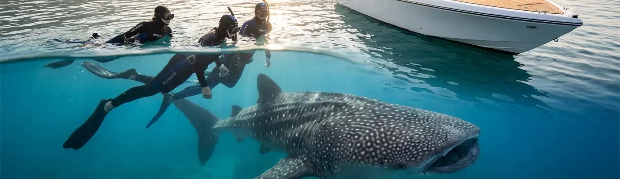 Plongée avec requins-baleines à Koh Lanta | Expérience unique
