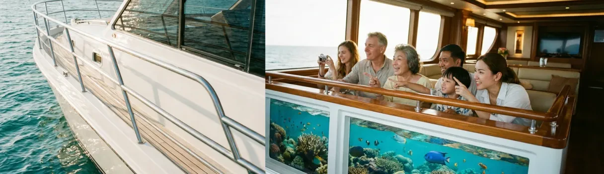 Semi-Submersible Tour in Phuket | Underwater Views Dry