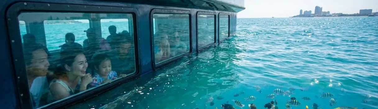 Semi-Submersible Tour in Pattaya | Underwater Views