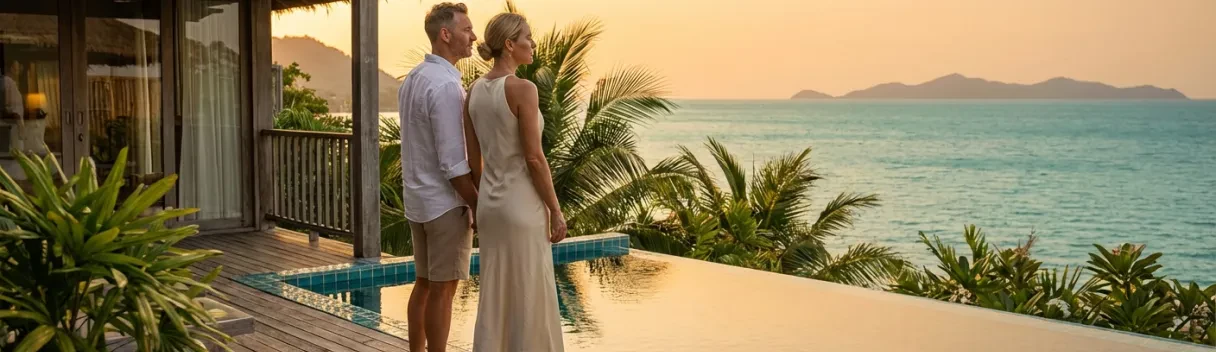 Villa privée avec piscine overwater à Koh Samui | Luxe