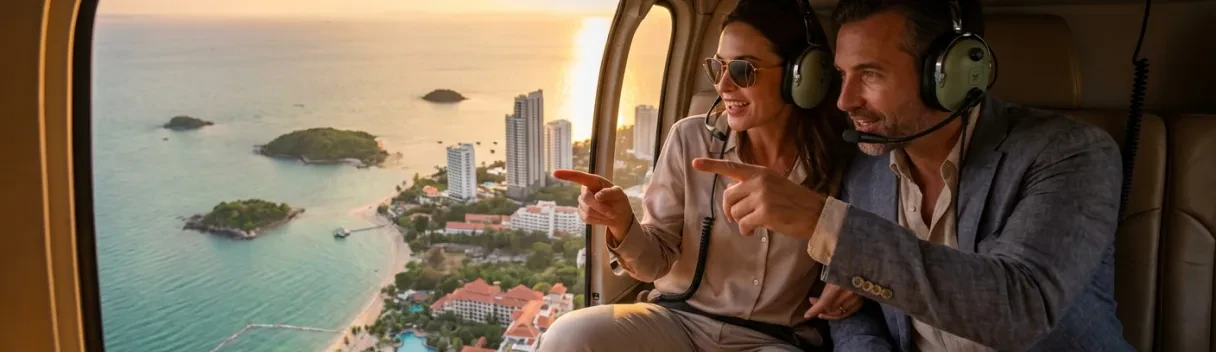 Helicopter Tour in Pattaya | Luxury Aerial Experiences