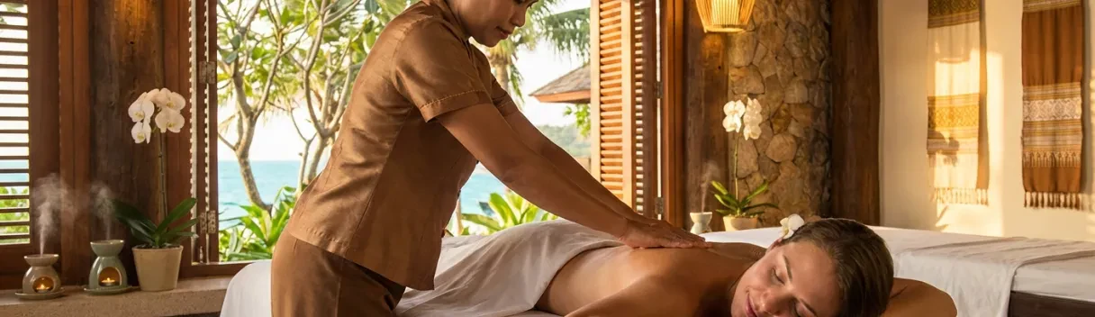 Massage traditionnel en villa privée à Koh Samui