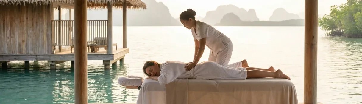 Floating Spa sur l'Eau à Koh Yao Noi | Soin Luxe