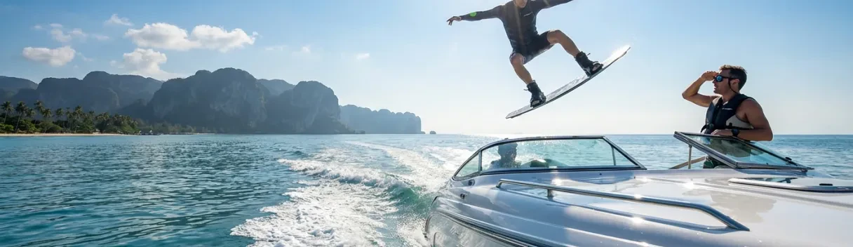 Wakeboard & Wakesurf in Koh Samui | Private Boat Sessions