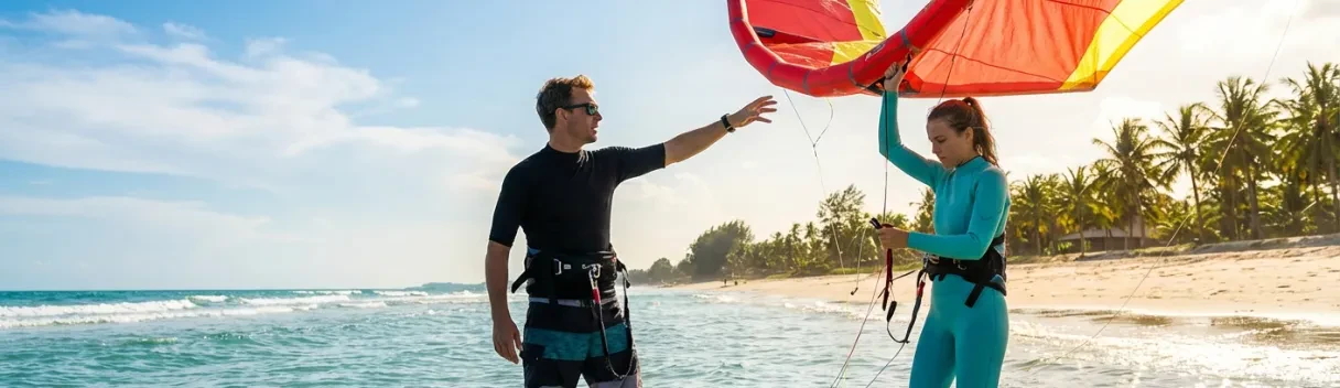 Private Kitesurfing Lesson in Hua Hin | Learn with Experts