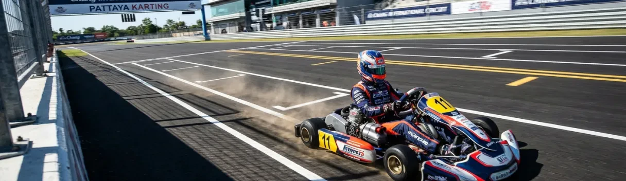 Karting professionnel à Pattaya | Sessions VIP exclusives