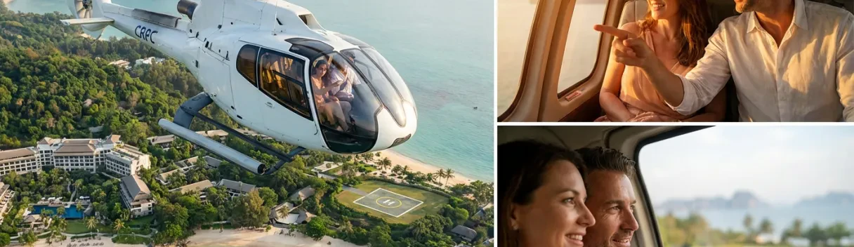 Helicopter Airport Transfer in Phuket | Skip the Traffic