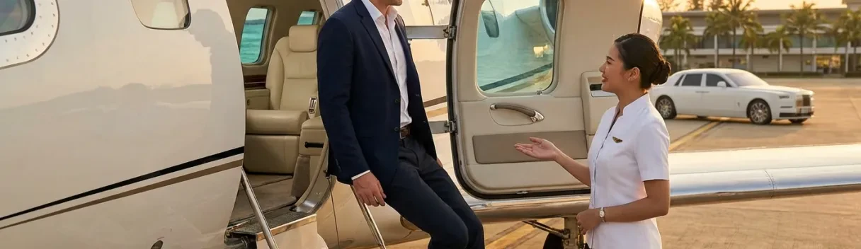 Private Jet Transfer in Phuket | Luxury Island Flights