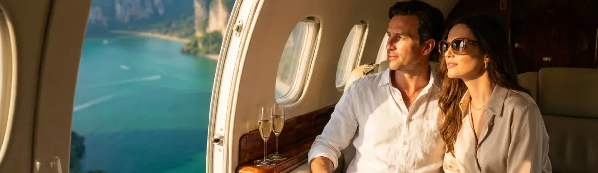 Private Jet Transfer in Krabi | Luxury Island Hopping