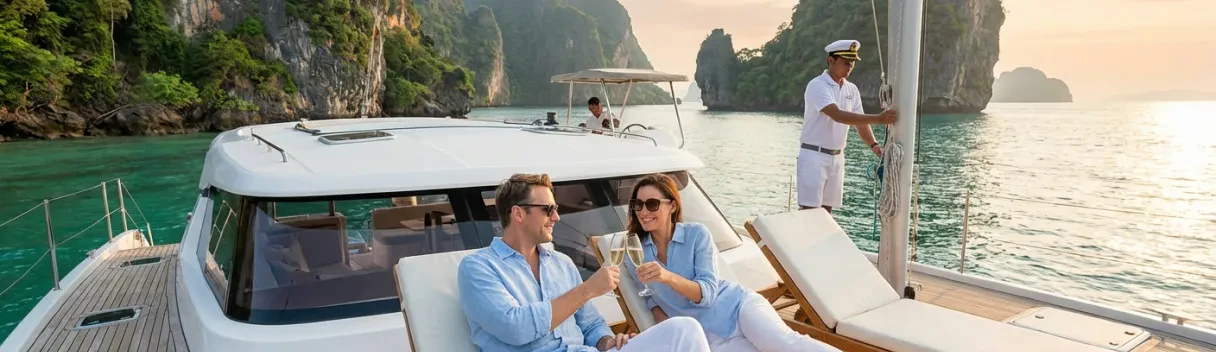 Yacht privé à la journée à Phuket | Croisière exclusive